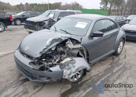 2013 Volkswagen Beetle 2.5L Entry from USA, damaged, VIN 3VWFP7AT5DM654256